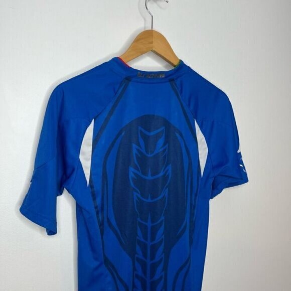 Italia Men’s Medium Puma Soccer Jersey Football Shirt Blue 2010 2011 Azzurri - Picture 6 of 14